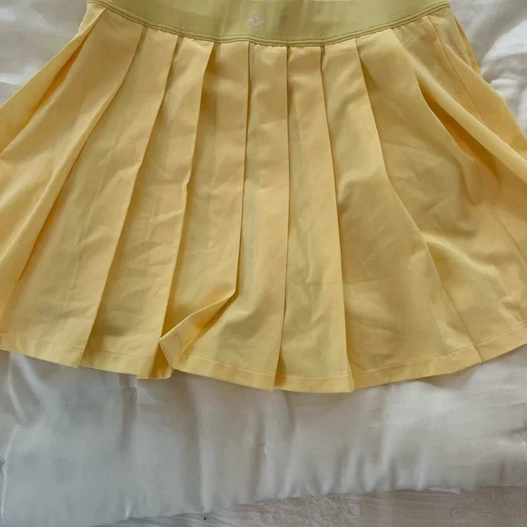 Yellow Pacsun Tennis Skirt - Picture 3 of 3